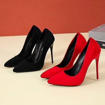 CHANEL 【箱付き】黒と赤 ポインテッドトゥ ハイヒール CHANEL シャネル 赤黒エナメルサンダル ブランドオフ その他